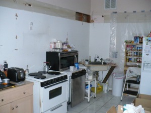 Kitchen wo cabinets